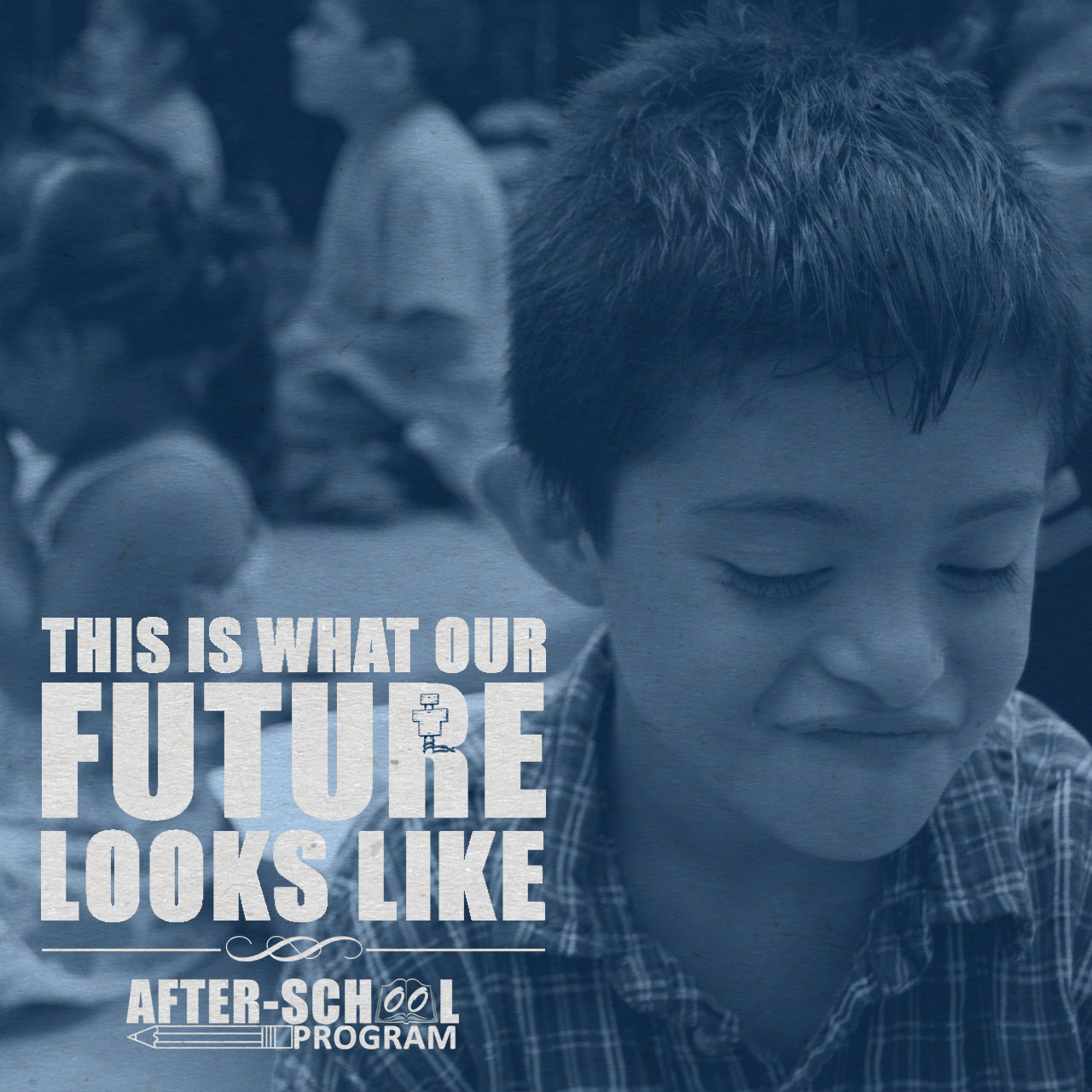 Students in the Port Ministries after-school program